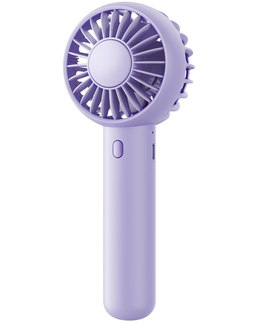Gaiatop Mini Portable Fan, Small and Powerful, Cute Design 3 Speed Personal Handheld fan and Desktop with Base, Lightweight USB Rechargeable for Travel Lash Makeup Girl Women Summer Gift Pink