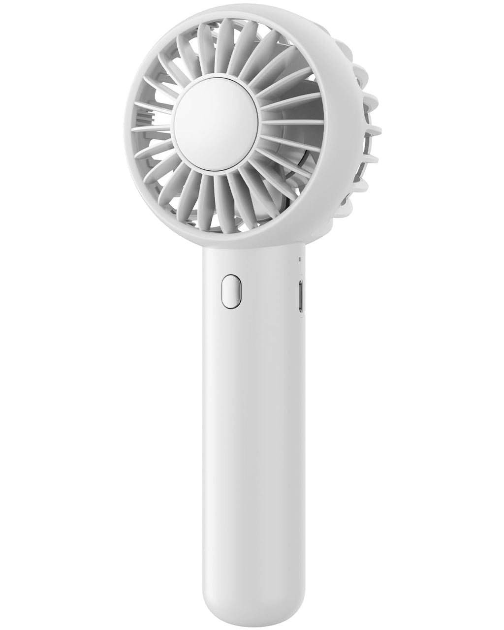 Gaiatop Mini Portable Fan, Small and Powerful, Cute Design 3 Speed Personal Handheld fan and Desktop with Base, Lightweight USB Rechargeable for Travel Lash Makeup Girl Women Summer Gift Pink